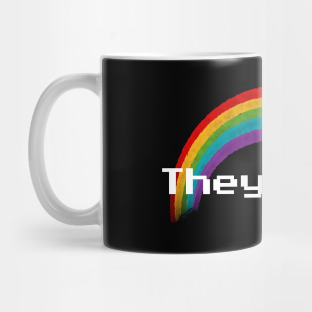 Rainbow Pronouns - They/Them by FindChaos
